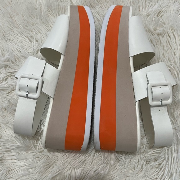 Matisse White Jams Wedge Sandal - size 11 - Picture 7 of 9